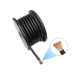 Przewód Recoil PG0-50 - kabel zasilający czarny 0AWG 53mm2 (rolka 15m) miedź Cu