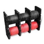 Przewód Recoil PG6-125 - kabel zasilający czarny 6AWG 16mm2 (rolka 38m) miedź Cu