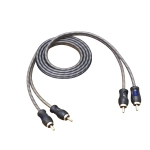 2-kanałowy przewód sygnałowy RCA Recoil RCI23 Echo Series o długości 0,9 m (3ft) – widok ogólny produktu