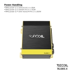 Wzmacniacz Recoil RL680.4 - 4 x 95 watt