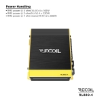 Wzmacniacz Recoil RL880.4 - 4 x 140 watt