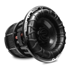 Subwoofer Recoil SPL12D2 12 cali 2500W RMS - frontowa membrana z włókna węglowego (Carbon Fiber).