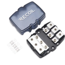 Recoil MFH13 - Oprawa bezpiecznikowa rozdzielacz MiniANL wej 3 x 0/2/4 AWG wyj 3 x 4/8 AWG