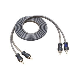 2-kanałowy przewód sygnałowy RCA Recoil RCI26 Echo Series o długości 1,8 m (6ft) – widok ogólny