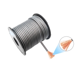 Przewód Recoil RG8-150 - kabel zasilający CCA czarny 8AWG 8,5mm2 (rolka 46m)