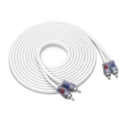 Długi 2-kanałowy przewód RCA Recoil RMI217 Echo Plus Series 5 m (17ft)