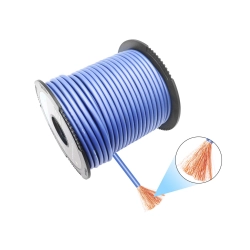 Przewód Recoil RW8-150 - kabel zasilający CCA niebieski 8AWG 8,5mm2 (rolka 46m)