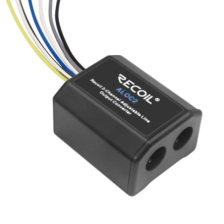 Konwerter Recoil ALOC2 - dwu kanałowy konwerter Hi-Low na RCA z remote
