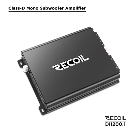 Wzmacniacz Recoil DI1200.1 - 1 x 1200 watt
