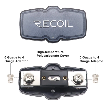 Recoil MFH11 - Oprawa bezpiecznikowa ANL/miniANL dla przewodu 0/2/4 AWG z bezpiecznikiem 120A