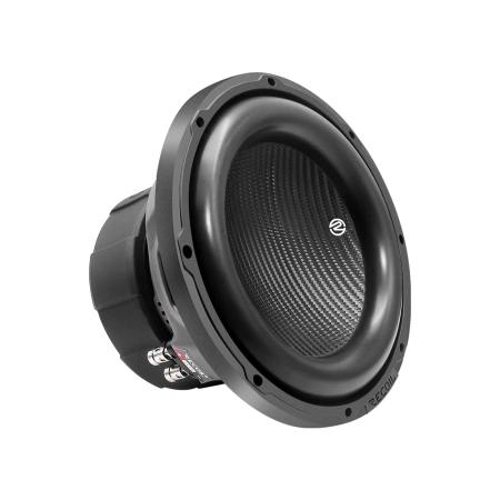 Subwoofer 12 cali (30 cm) Recoil PW12D4 Echo Pro o mocy 700W RMS z podwójną cewką 4 Ohm.