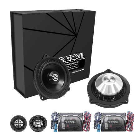 Głośniki Recoil RBMW-T45M - zestaw głośników BMW plug & play