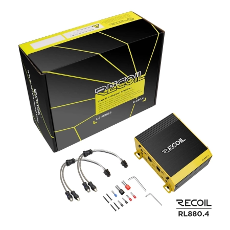 Wzmacniacz Recoil RL880.4 - 4 x 140 watt