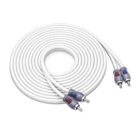 Długi 2-kanałowy przewód RCA Recoil RMI217 Echo Plus Series 5 m (17ft)