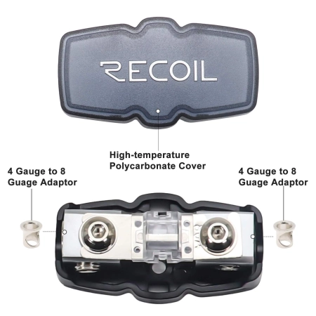 Recoil SFH11 - Oprawa bezpiecznikowa MiniANL dla przewodu 4/8 AWG z bezpiecznikiem 80A