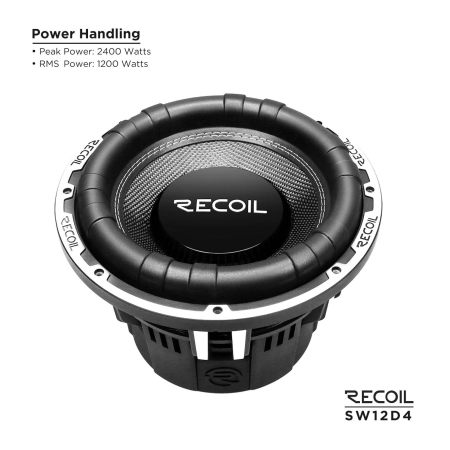 Głośnik niskotonowy Recoil SW12D4 - subwoofer 2 x 4 ohm 12