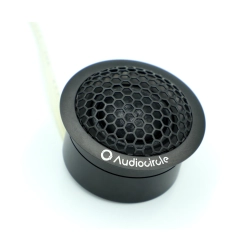 Aluminiowa obudowa CNC głośnika AudioCircle Concerto – precyzyjne wykończenie i detale techniczne wysokotonowego modelu CL-T27