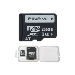 Karta pamięci MicroSD 256 GB FineVu + adapter