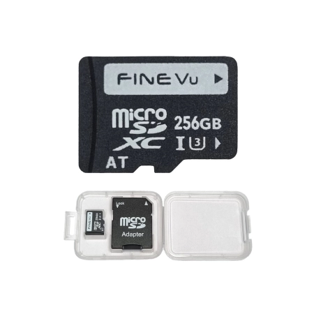 Karta pamięci MicroSD 256 GB FineVu + adapter