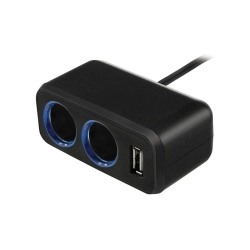 Neoline SL-211 - 2 gniazda zapalniczki, 1xUSB/1A