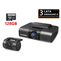 FineVu GX4K /128GB - rejestrator UHD+FHD WiFi GPS