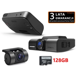 FineVu GX1000 /128GB - rejestrator 2xQHD WiFi GPS AI