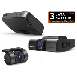 FineVu GX1000 - rejestrator 2xQHD WiFi GPS AI radary