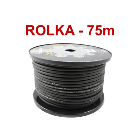 Hollywood PRO PC-BK8 - kabel zasilaj. 8,5 mm2 /75m